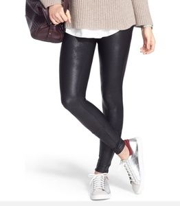 NWT SPANX Faux Leather Leggings SZ M